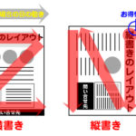 チラシを見る時の目の動きを考えて作成していますか？